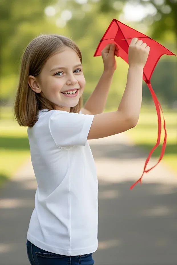 Детский комплект футболок с коротким рукавом Basics Mk Mukko Kids, Vibrant Color — фото 2
