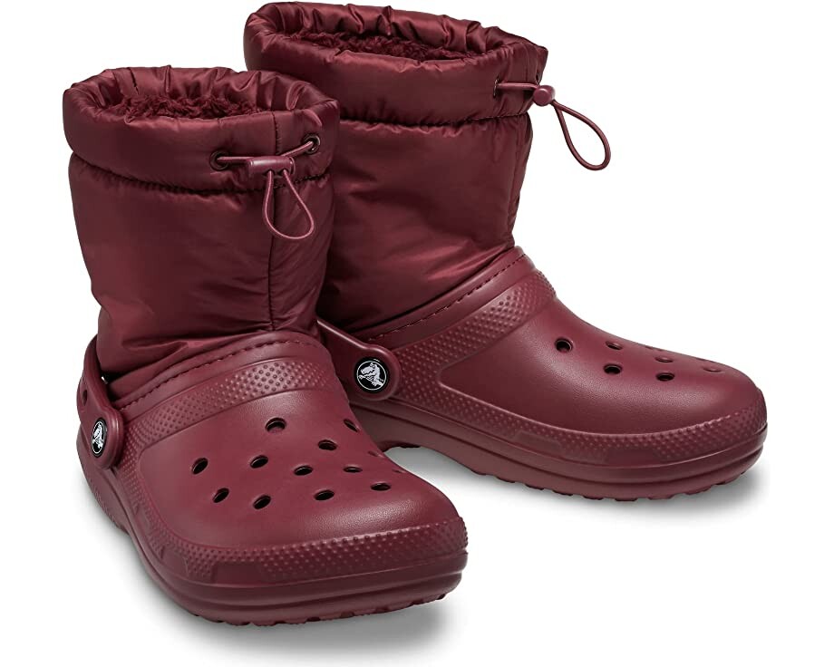 

Ботинки Classic Lined Neo Puff Boot Crocs, гранат