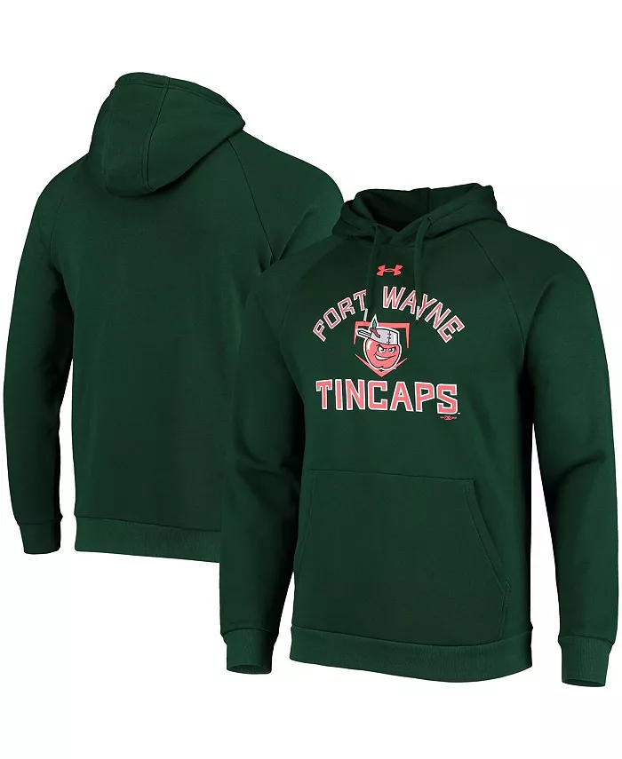 

Мужская зеленая толстовка с капюшоном Fort Wayne TinCaps All Day Raglan Fleece Pullover Hoodie Under Armour