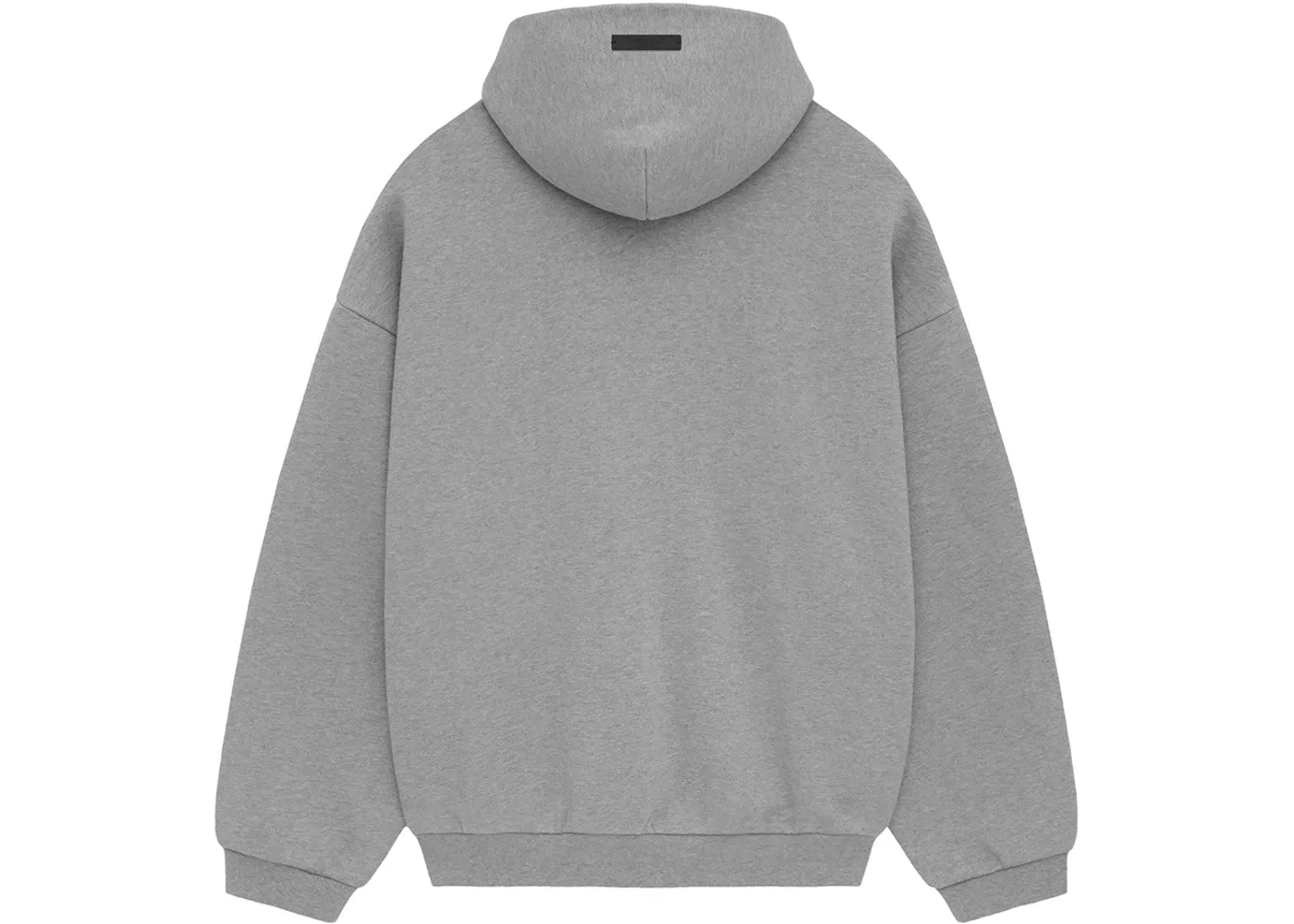 Мужской худи с принтом Essentials Fear of God, Dark Heather — фото 2