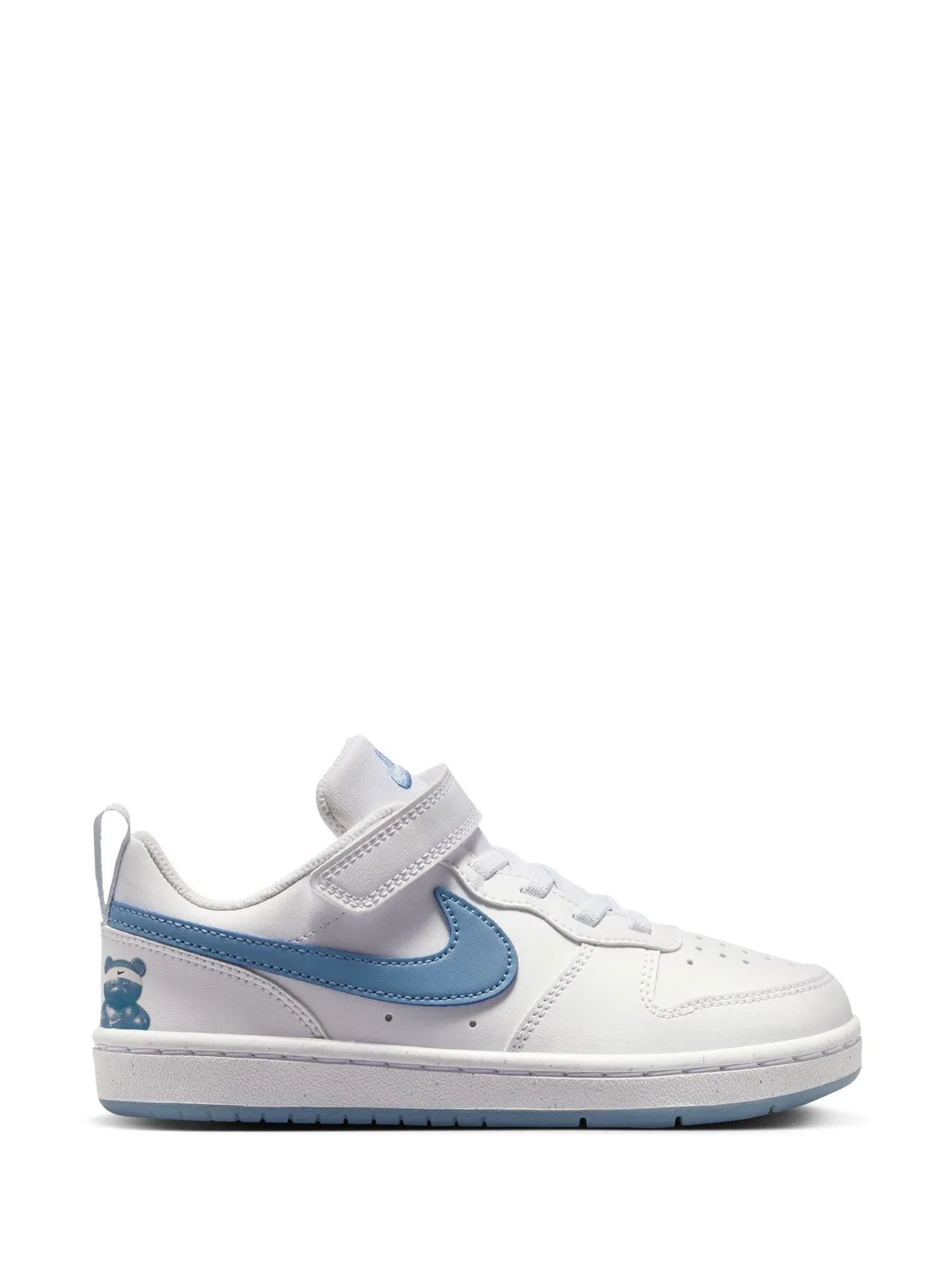 Кроссовки Nike Court Borough Low для младших мальчиков, белые