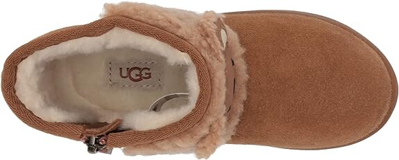 Детские зимние ботинки унисекс UGG T Taney Weather, жженый оливковый/черный — фото 3