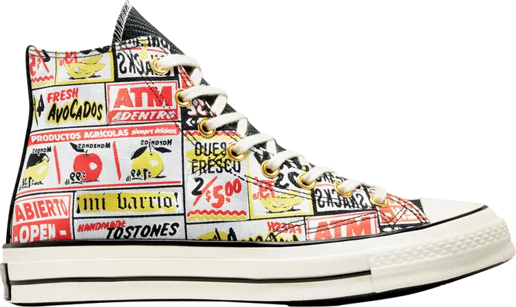 

Кроссовки Converse Chuck 70 High Mi Gente Capsule - Bodega Run, разноцветный, Серый, Кроссовки Converse Chuck 70 High Mi Gente Capsule - Bodega Run, разноцветный