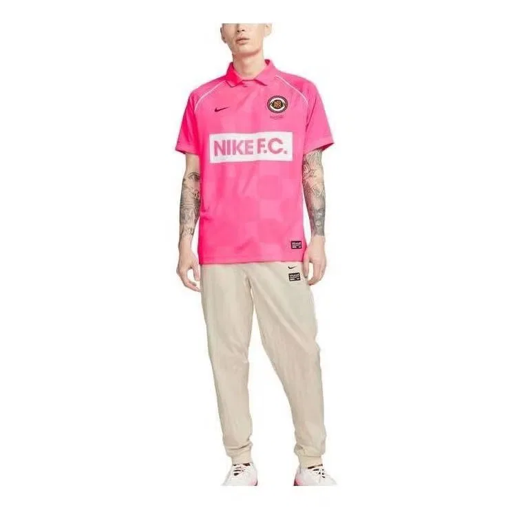 Футбольная футболка с коротким рукавом Dri-Fit F.C. Nike, розовый