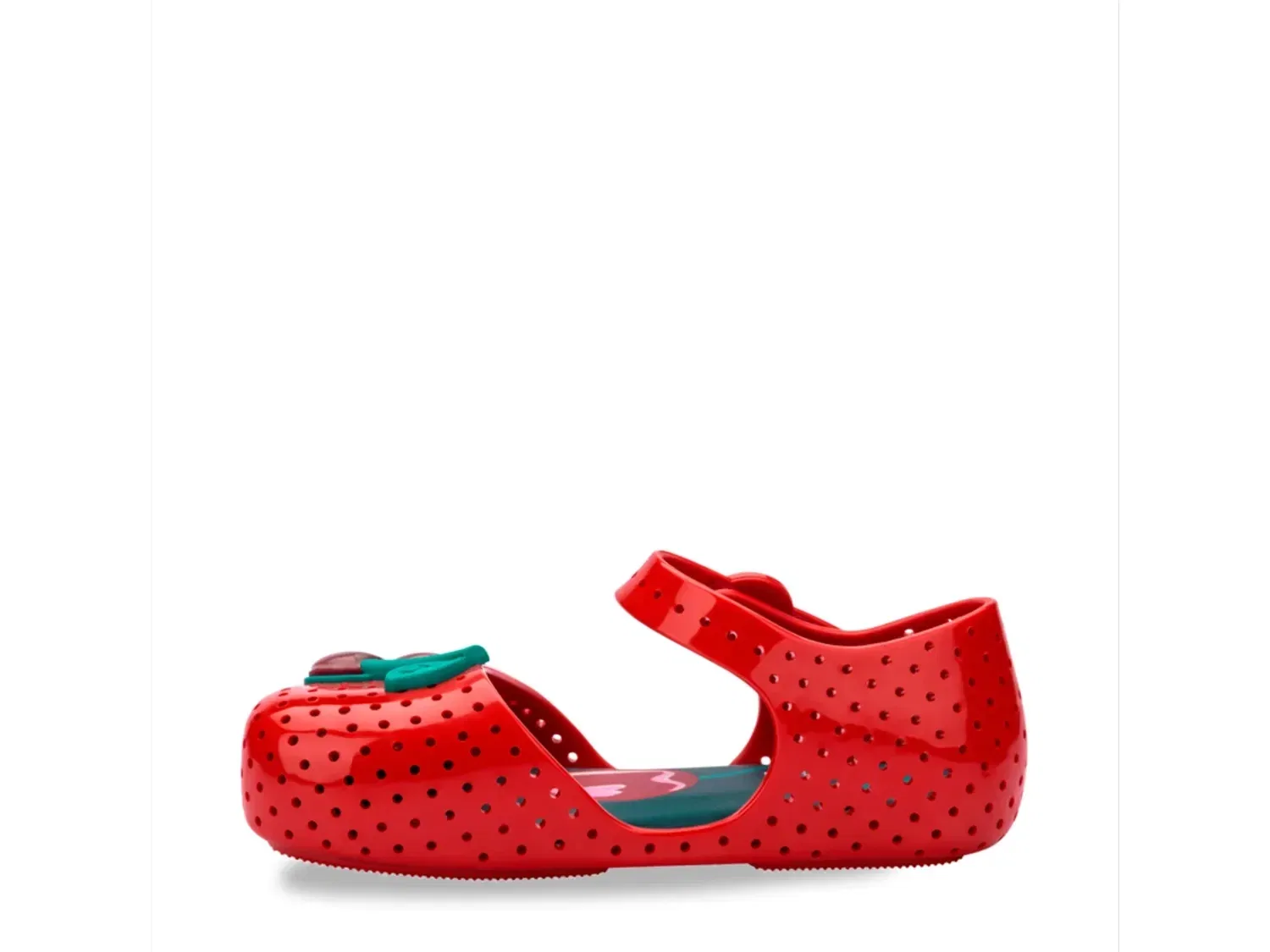 Туфли с ароматом, с вишневым акцентом, Mini Melissa, красный — фото 2