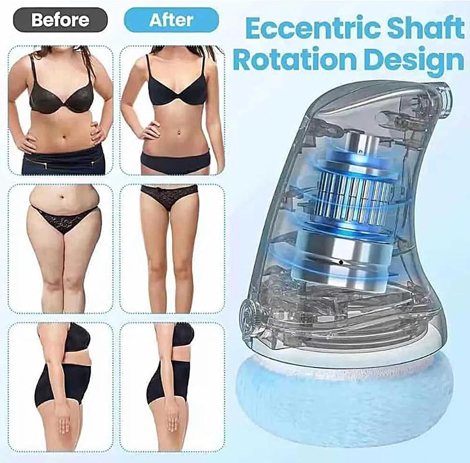 Массажер для тела Skin Lift Massager, Genérico, 25W, 10 x 10 x 16.5 см, 742 г — фото 3