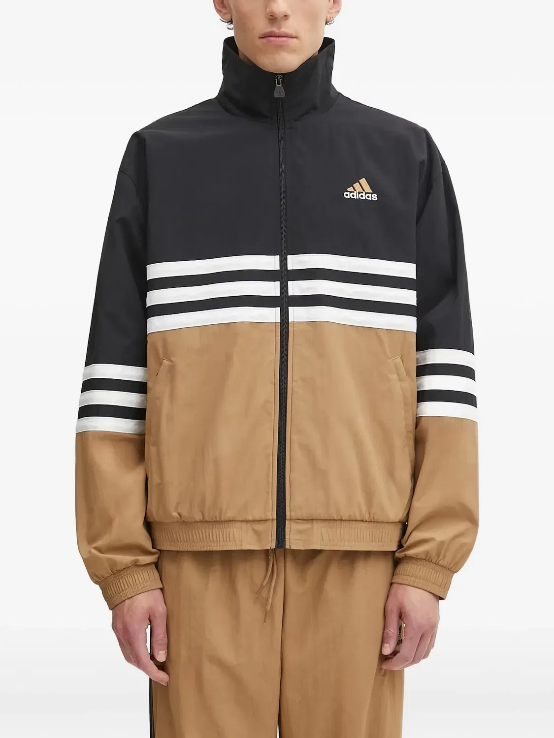 Куртка-панель черная Adidas, черный