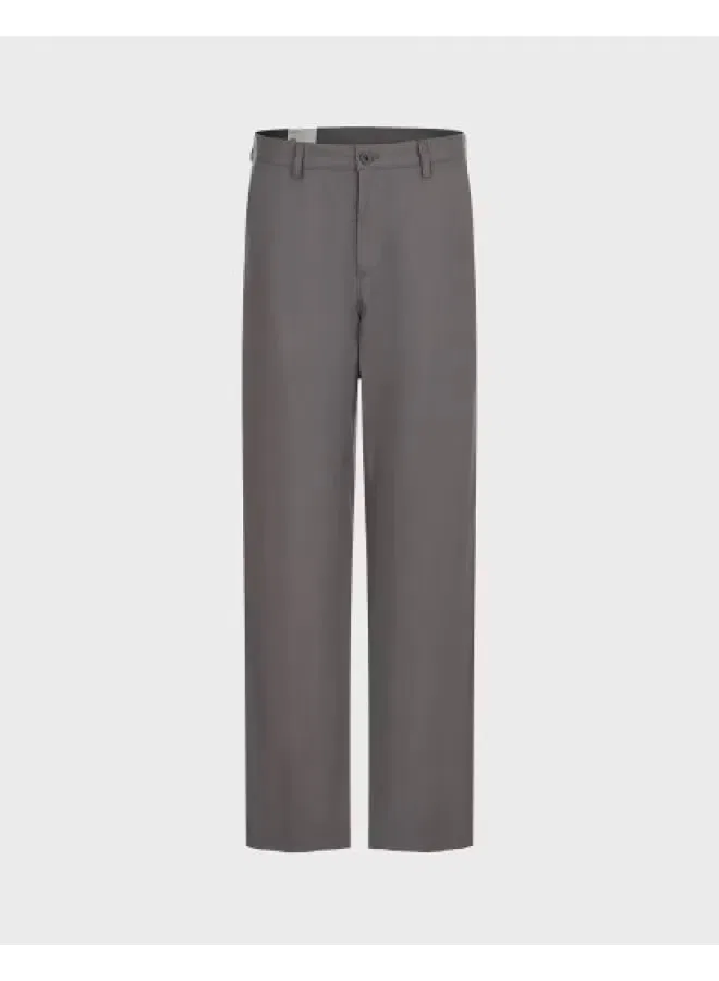 Брюки хлопковые с мягкой посадкой Zara, серый
