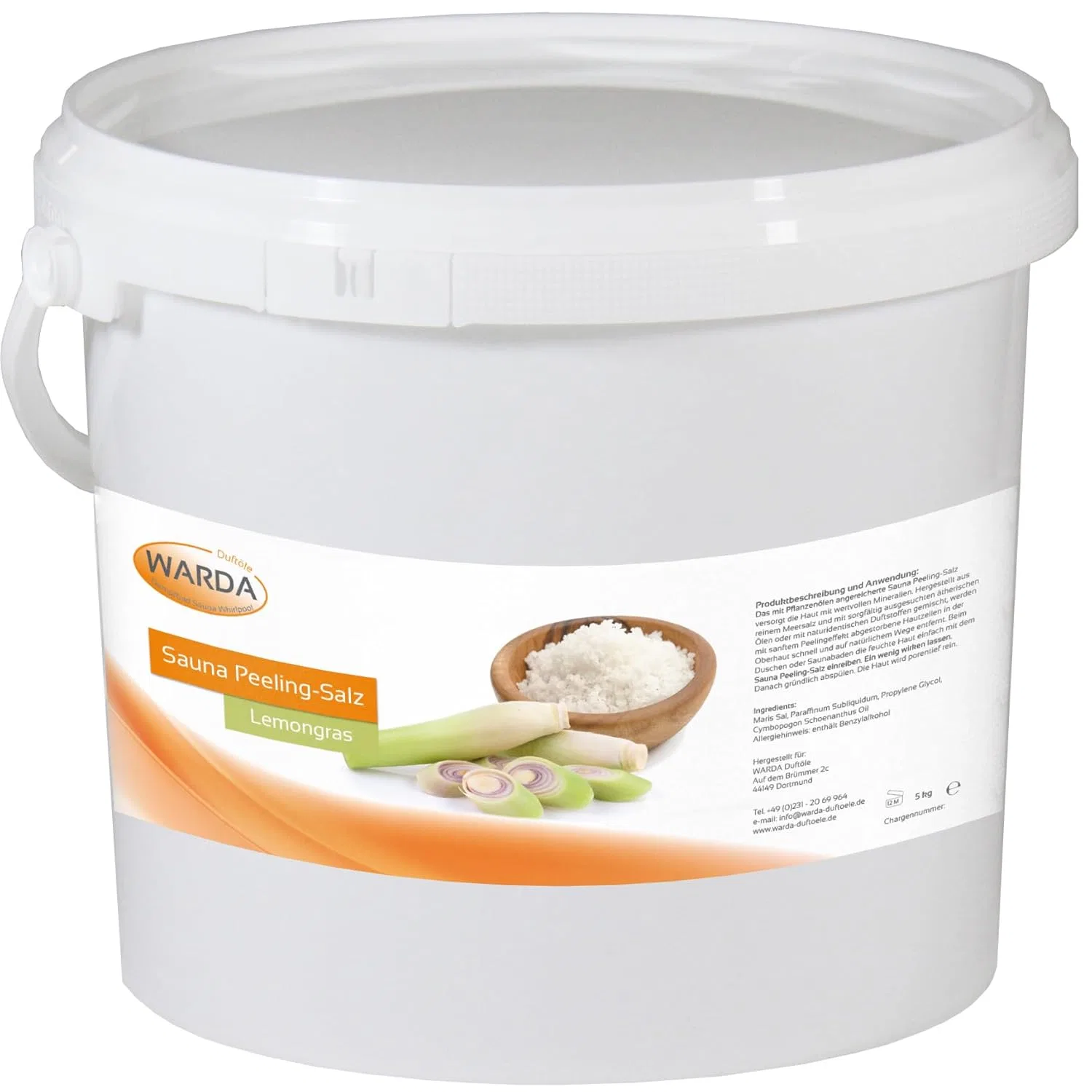 Скраб-соль для сауны Lemongrass, 5 кг Generisch