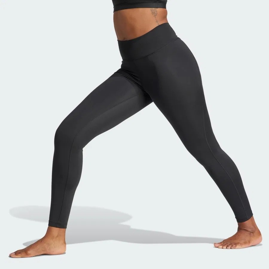Леггинсы с высокой посадкой All Me Essentials Full-Length adidas, Черный