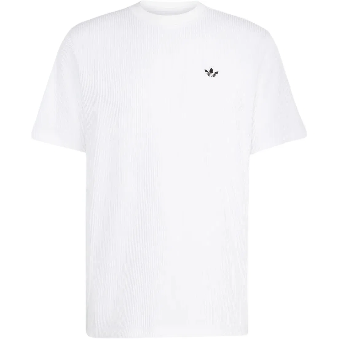 Футболка с круглым вырезом, белая, Adidas Originals, White
