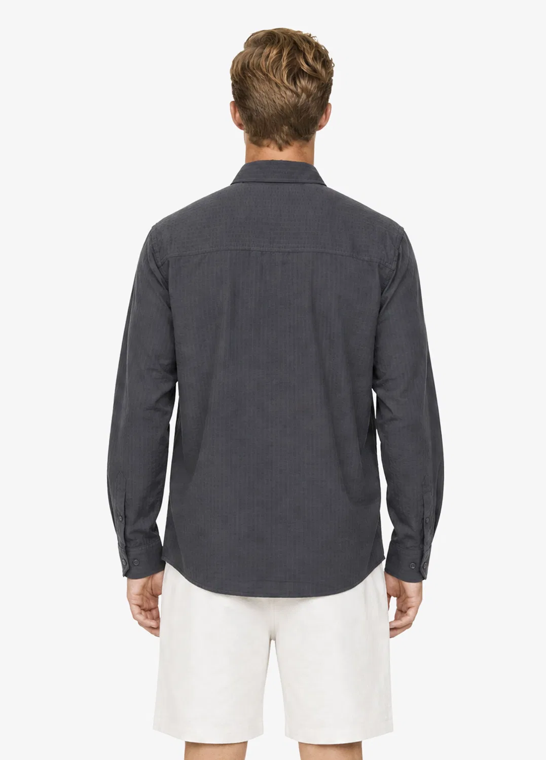 Рубашка regular fit Lacoste, Gri-S5T — фото 2