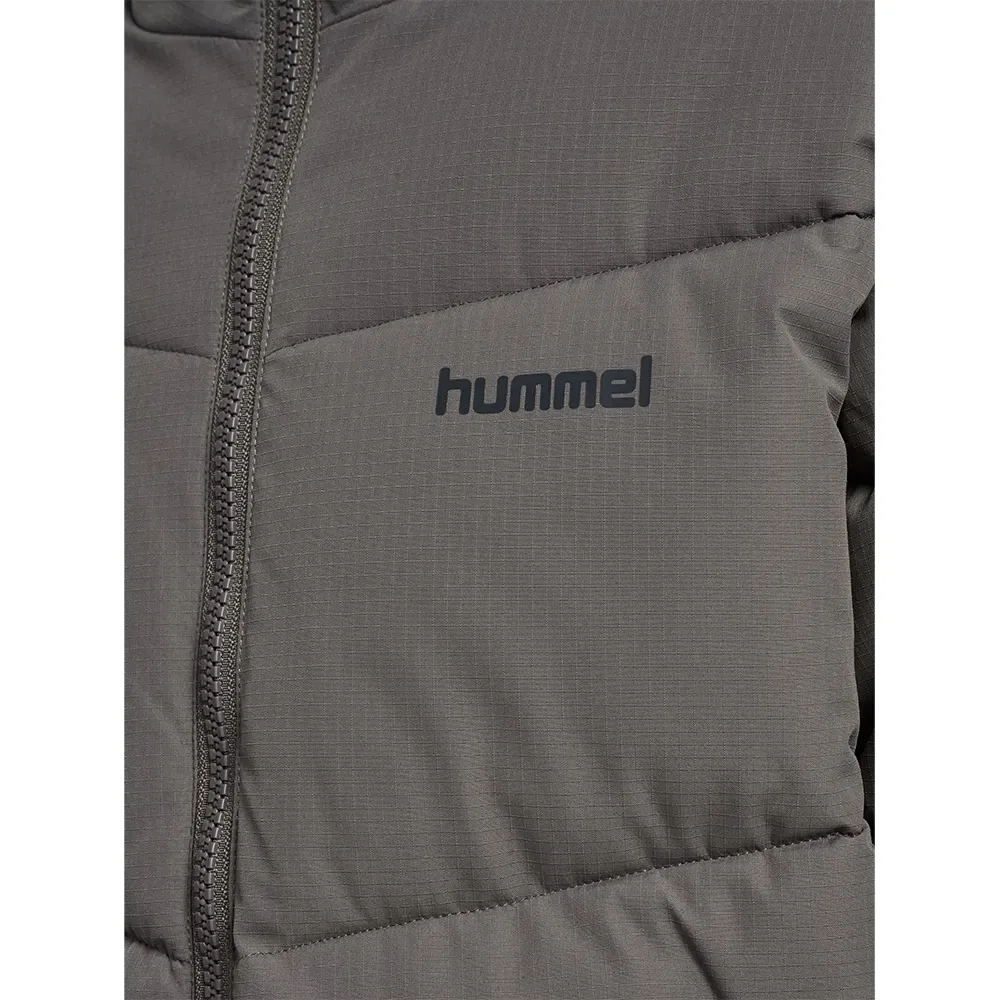 Детская куртка-пуховик для девочек Hummel, Grey — фото 3