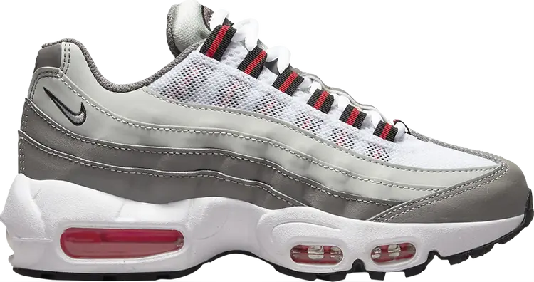 

Кроссовки Nike Air Max 95 Recraft GS 'Light Silver Flat Pewter', серый