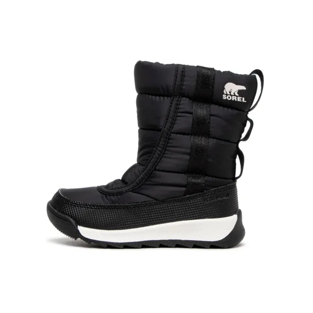 Детские зимние сапоги водонепроницаемые Whitney II Puffy Mid Sorel, черный — фото 4