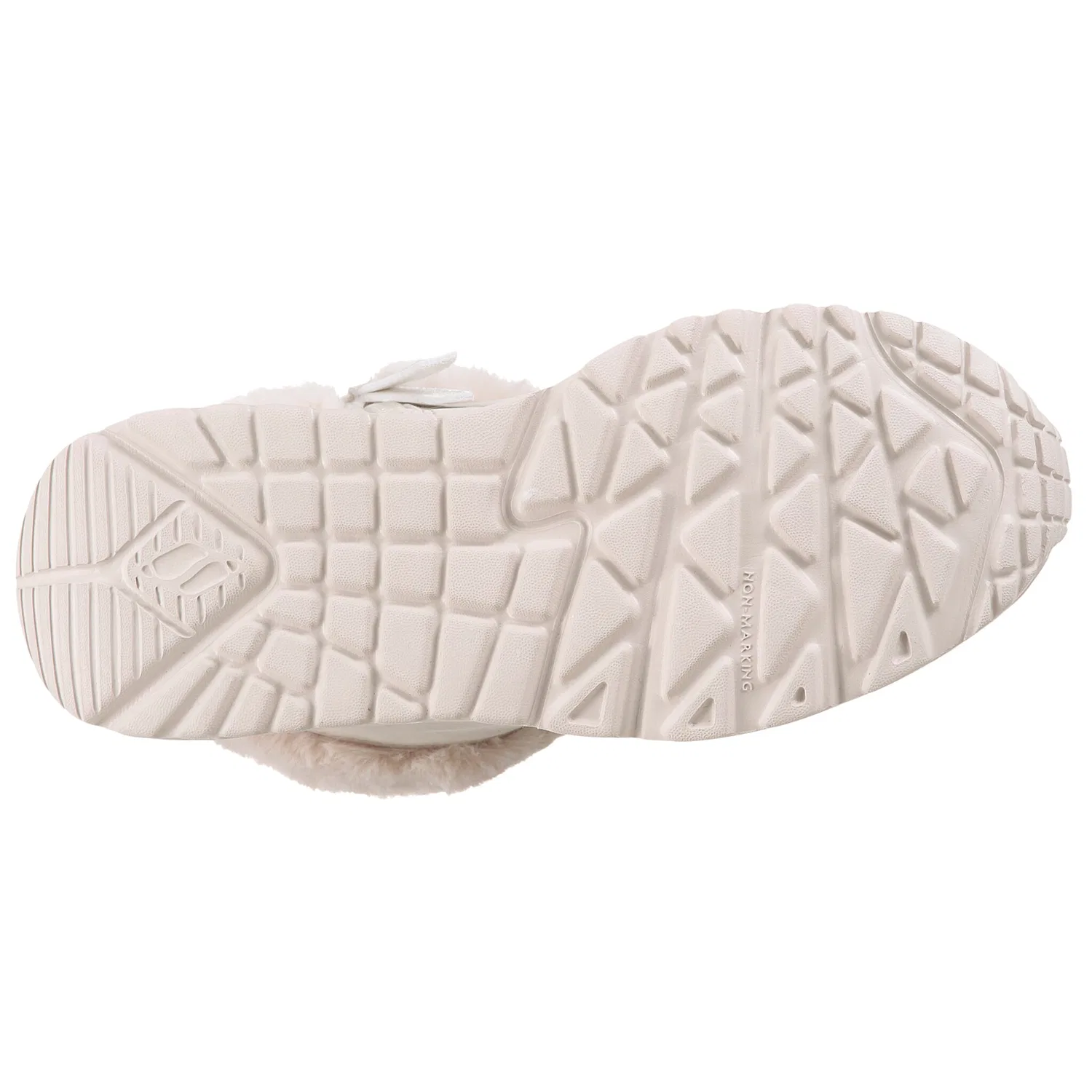Детские зимние ботинки на шнуровке с леопардовым принтом Skechers, Natural-Leo — фото 4
