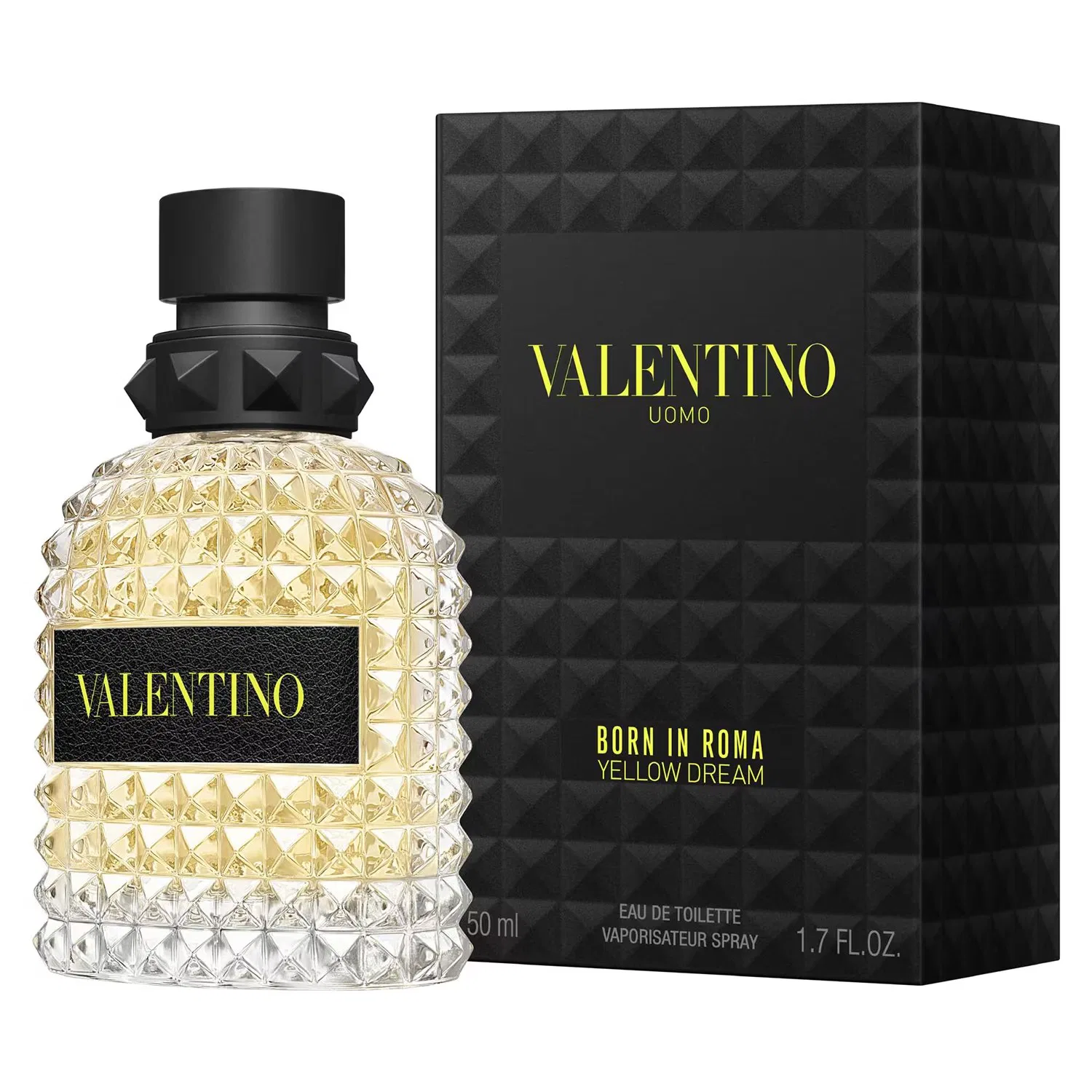 Мужская туалетная вода VALENTINO Uomo Born in Roma Yellow Dream, 50 мл, с пряным восточным ароматом — фото 2
