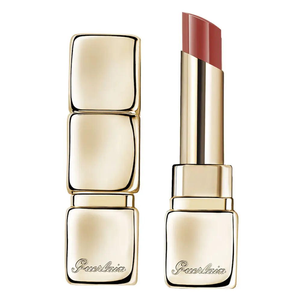 

Губная помада Guerlain KissKiss Shine Bloom, темно-розовый