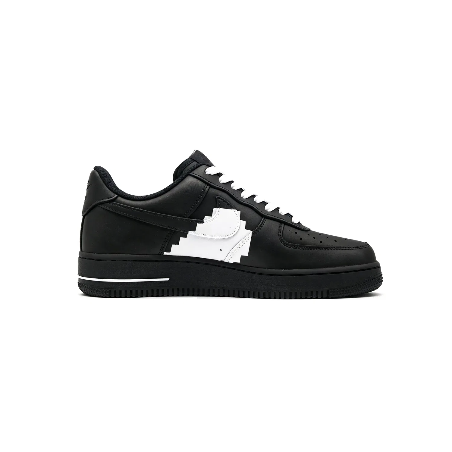 Детские кроссовки для скейтбординга с принтом Nike, Black — фото 3
