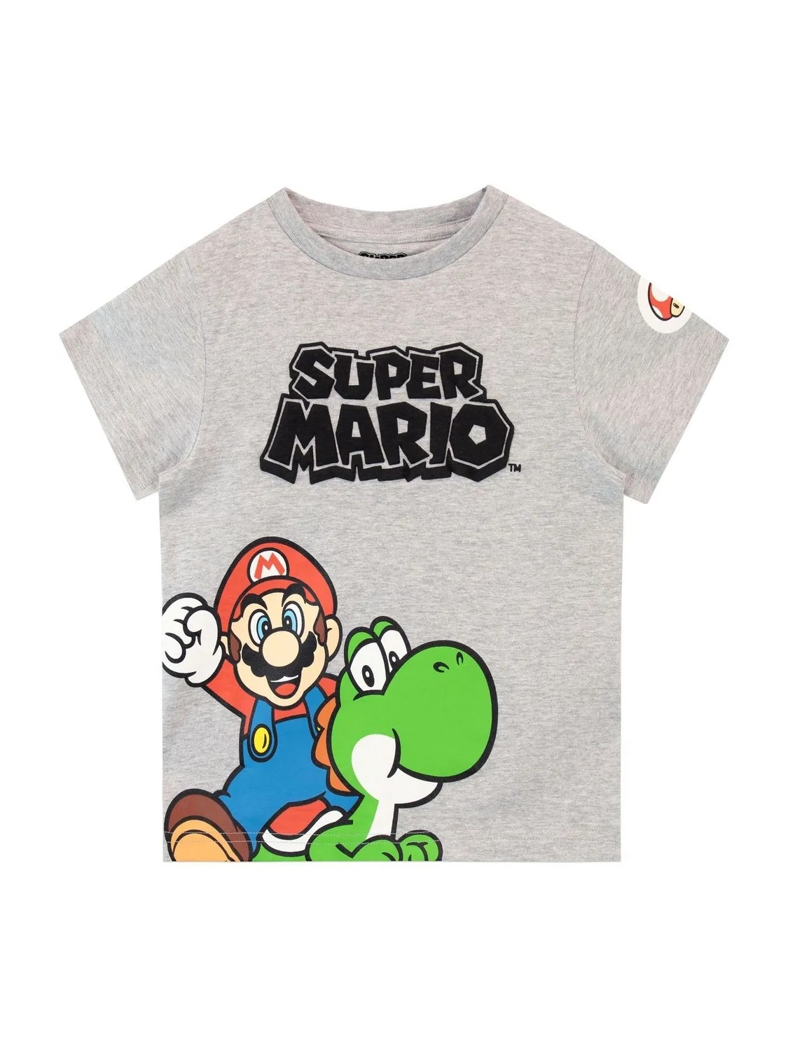 Пижама с принтом Super Mario Character, серый — фото 2