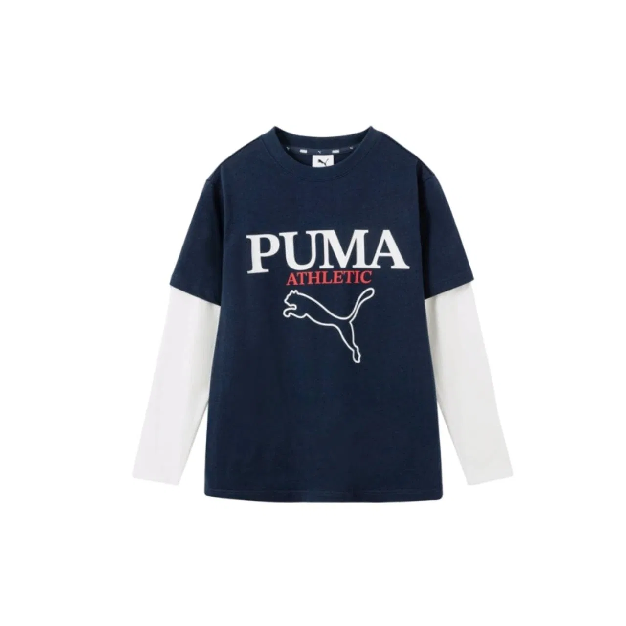 Футболка детская с круглым вырезом, PUMA, Blue