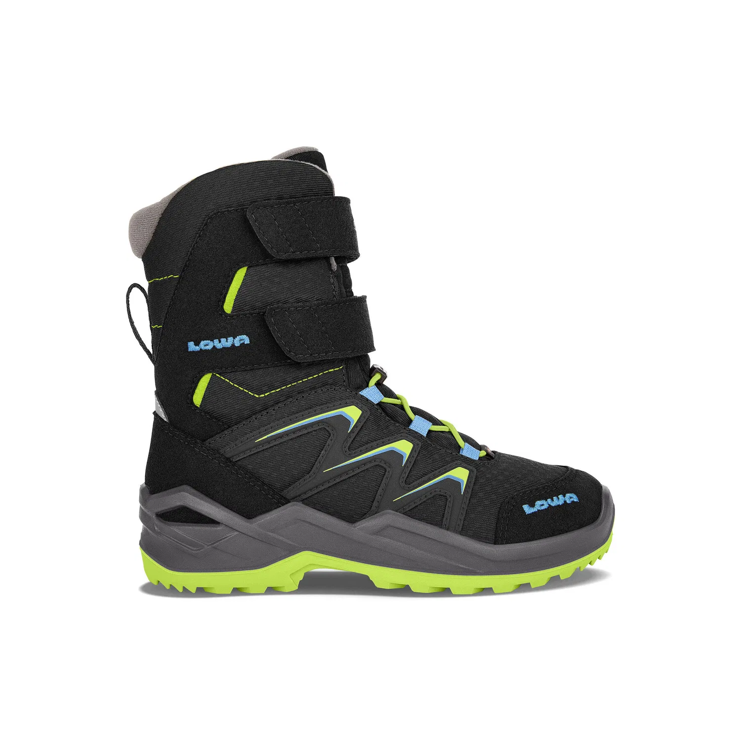 Детские ботинки для активного отдыха MADDOX WARM GTX HI Lowa, Schwarz — фото 2