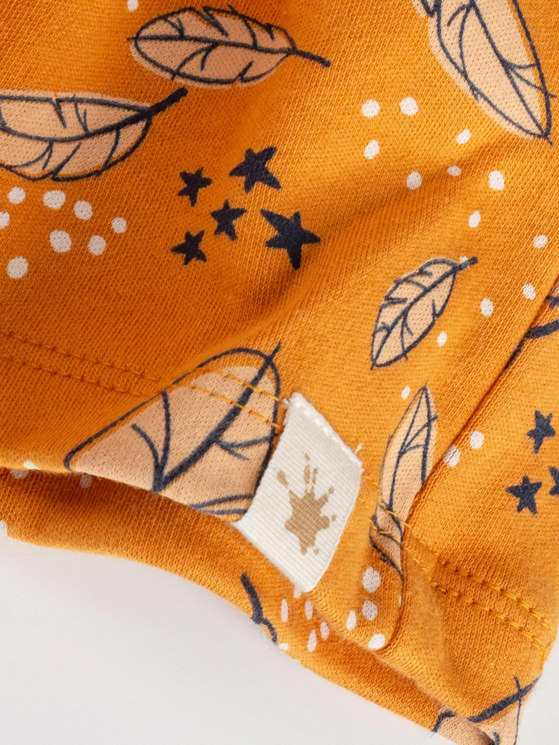 Платье Sigikid Kleid Magic Owl оранжевого цвета — фото 3