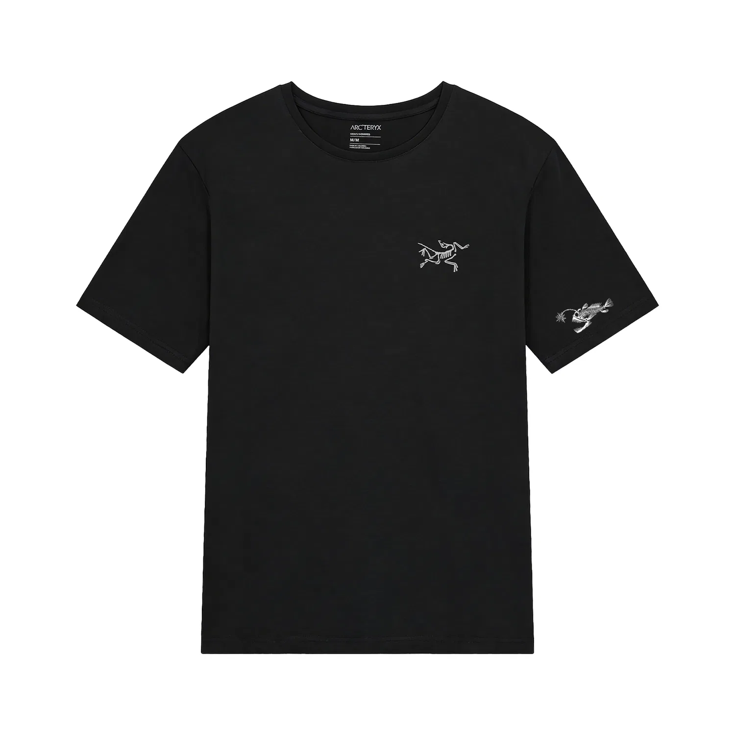 Футболка с круглым вырезом Unisex Crew Neck Moderate Arcteryx, Ivory White/White Light — фото 4