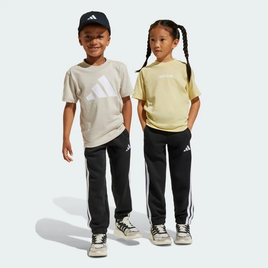 Детские спортивные штаны adidas Essentials Kids Sportswear JC9612, Черно-белый