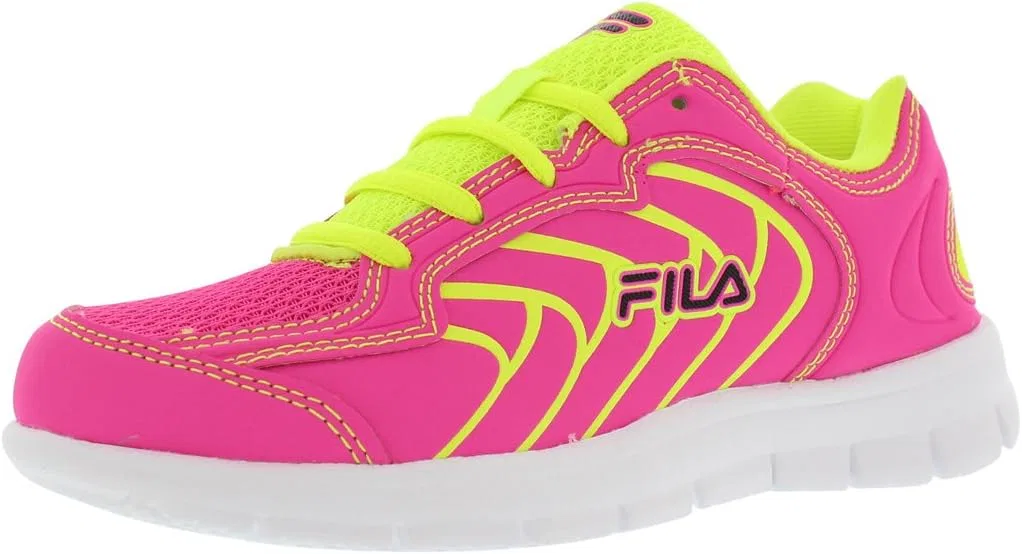 Детские кроссовки для девочек Star Runner Fila, Fuchsia/Yellow