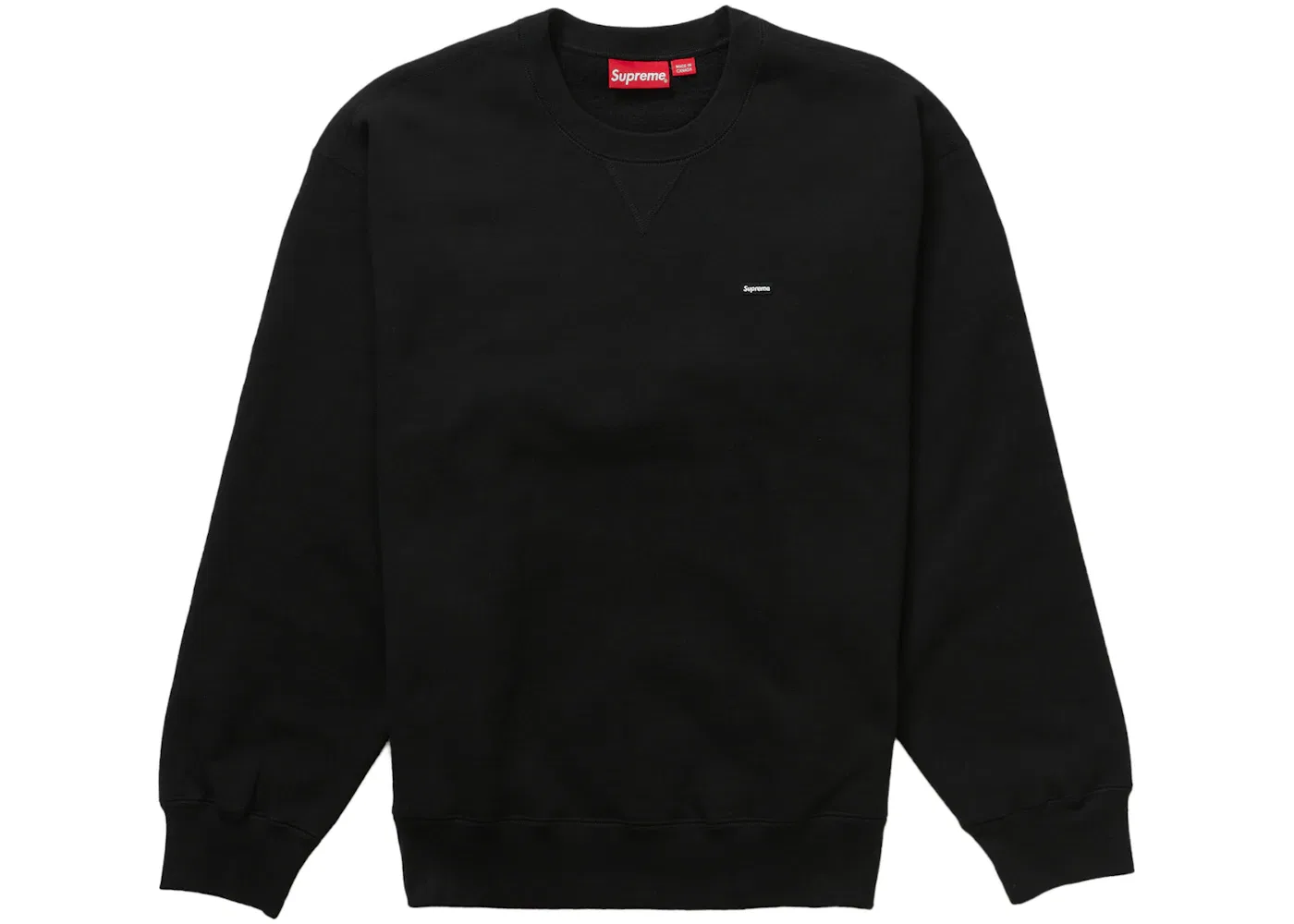 Мужской свитшот с принтом Supreme Crewneck (FW23), Black