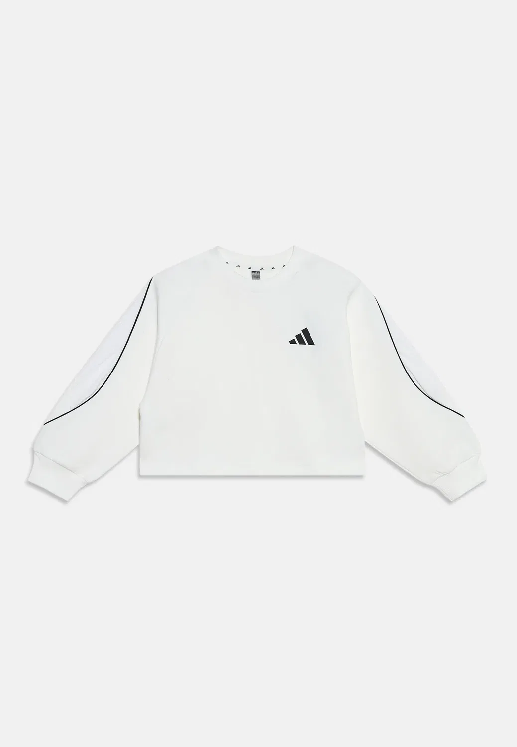 Унисекс толстовка Stadium Adidas Performance, White/Black — фото 3