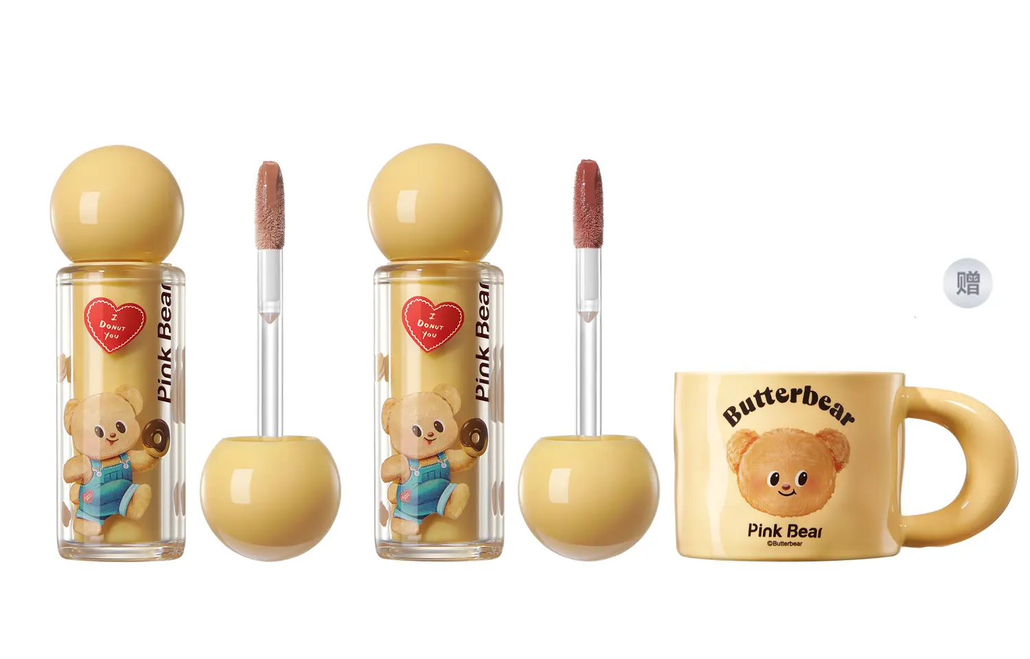 

Помада-тинтирующее средство / Блеск для губ / Жидкая помада Women's Pink Bear