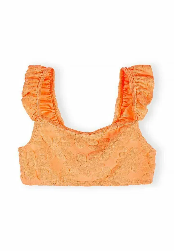 Купальник комплект из двух предметов Print Minoti, Neon Orange, оранжевый — фото 3