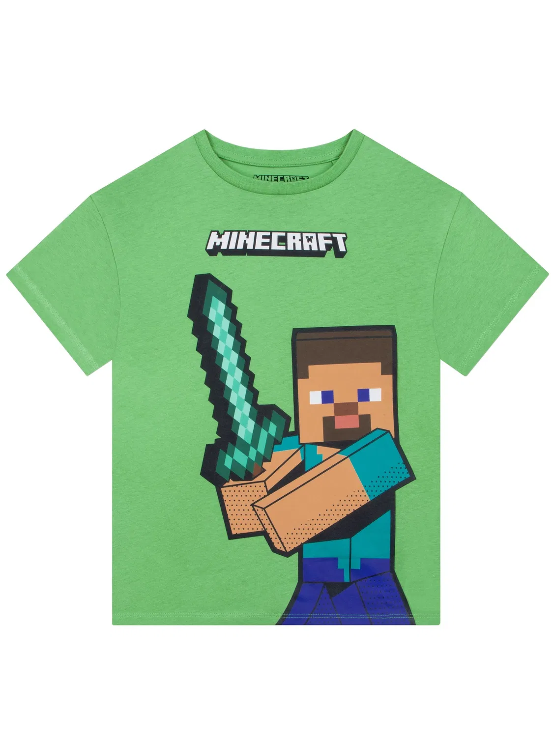 Футболки 3 шт. Minecraft Character, зеленый — фото 2