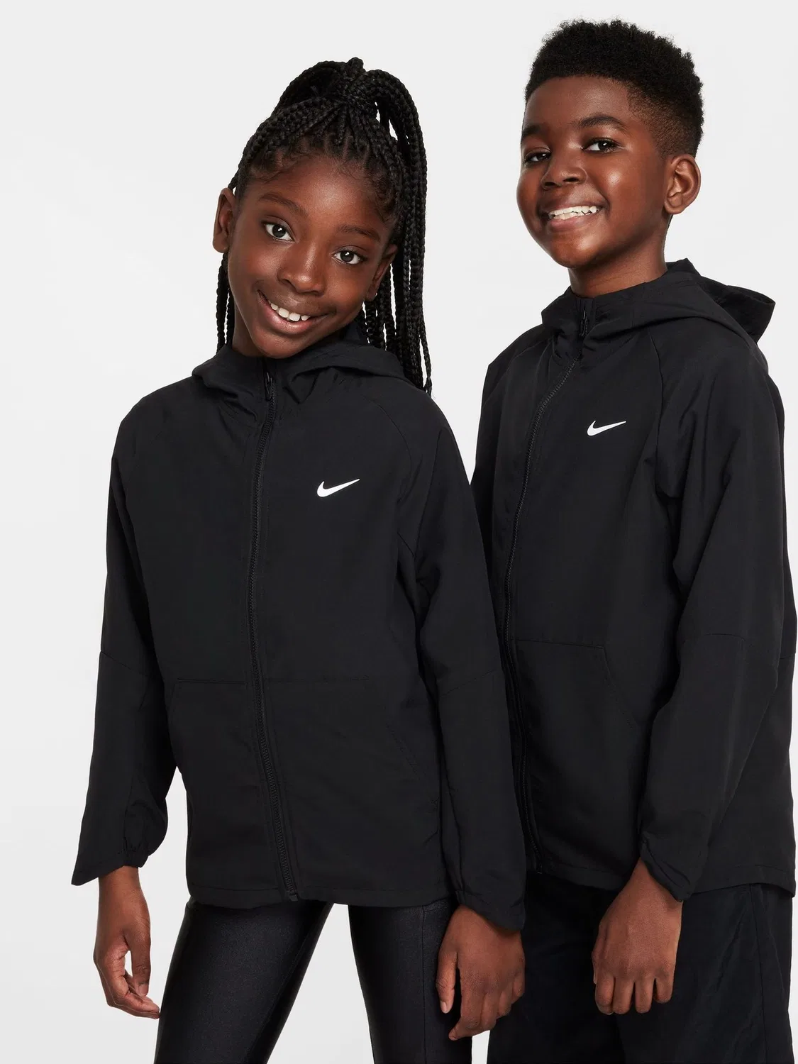 Куртка тренировочная Dri-FIT UV Woven Nike, черный — фото 3