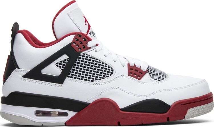 

Кроссовки Air Jordan 4 Retro Fire Red 2012, белый, Белый;серый, Кроссовки Air Jordan 4 Retro Fire Red 2012, белый