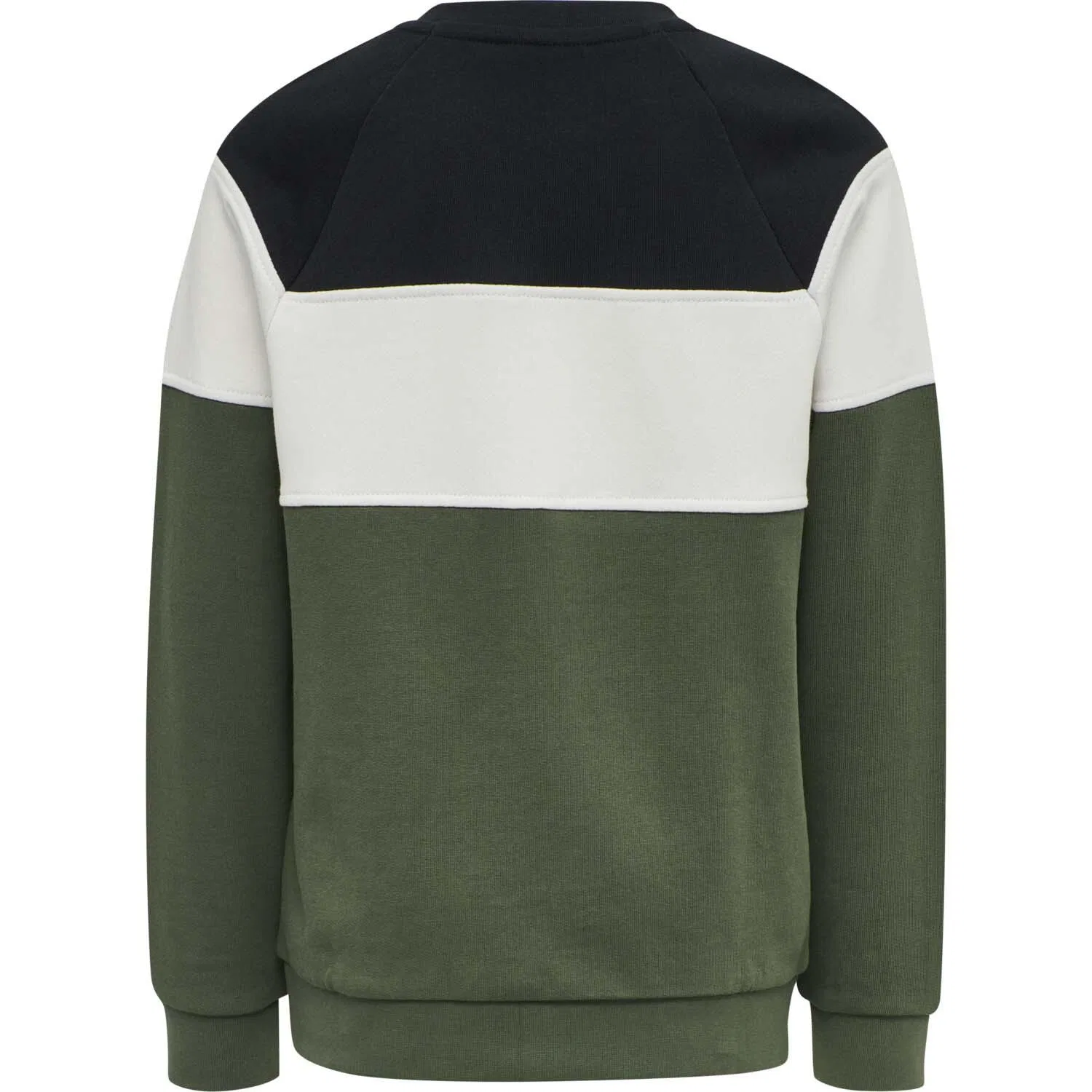 Детский свитшот с длинным рукавом Claes Sweatshirt Hummel, Olivgrun Schwarz — фото 3