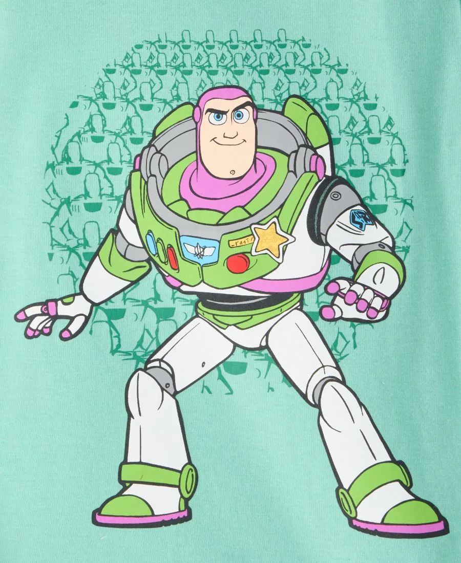 Футболка с принтом Toy Story Buzz Lightyear Epic Threads, Green — фото 2