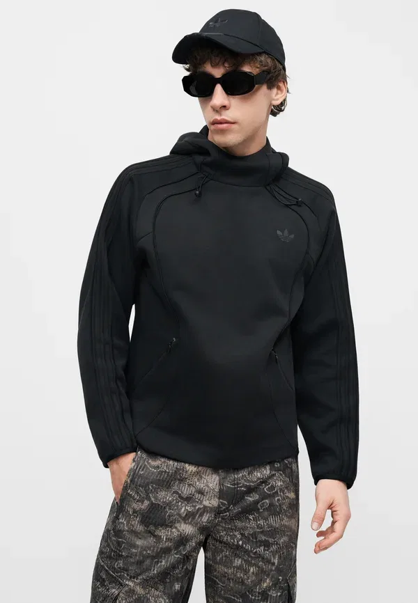 Толстовка Spacer - худи Adidas Originals, черный — фото 4