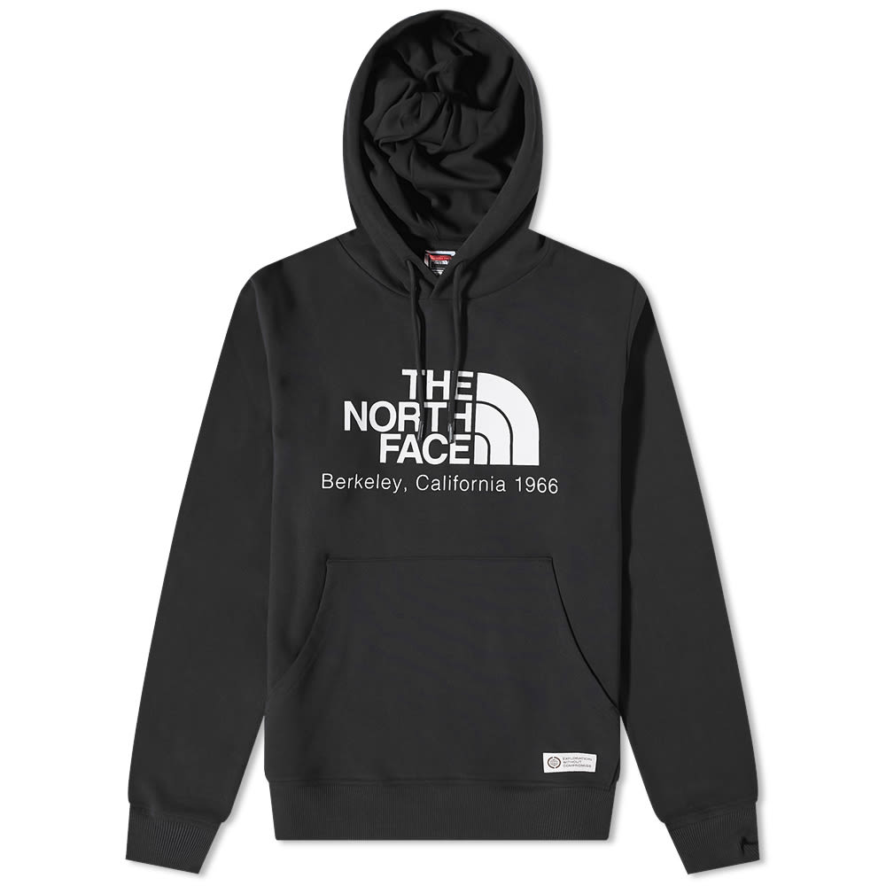 

Толстовка The North Face Berkeley California Hoody, Черный, Толстовка The North Face Berkeley California Hoody