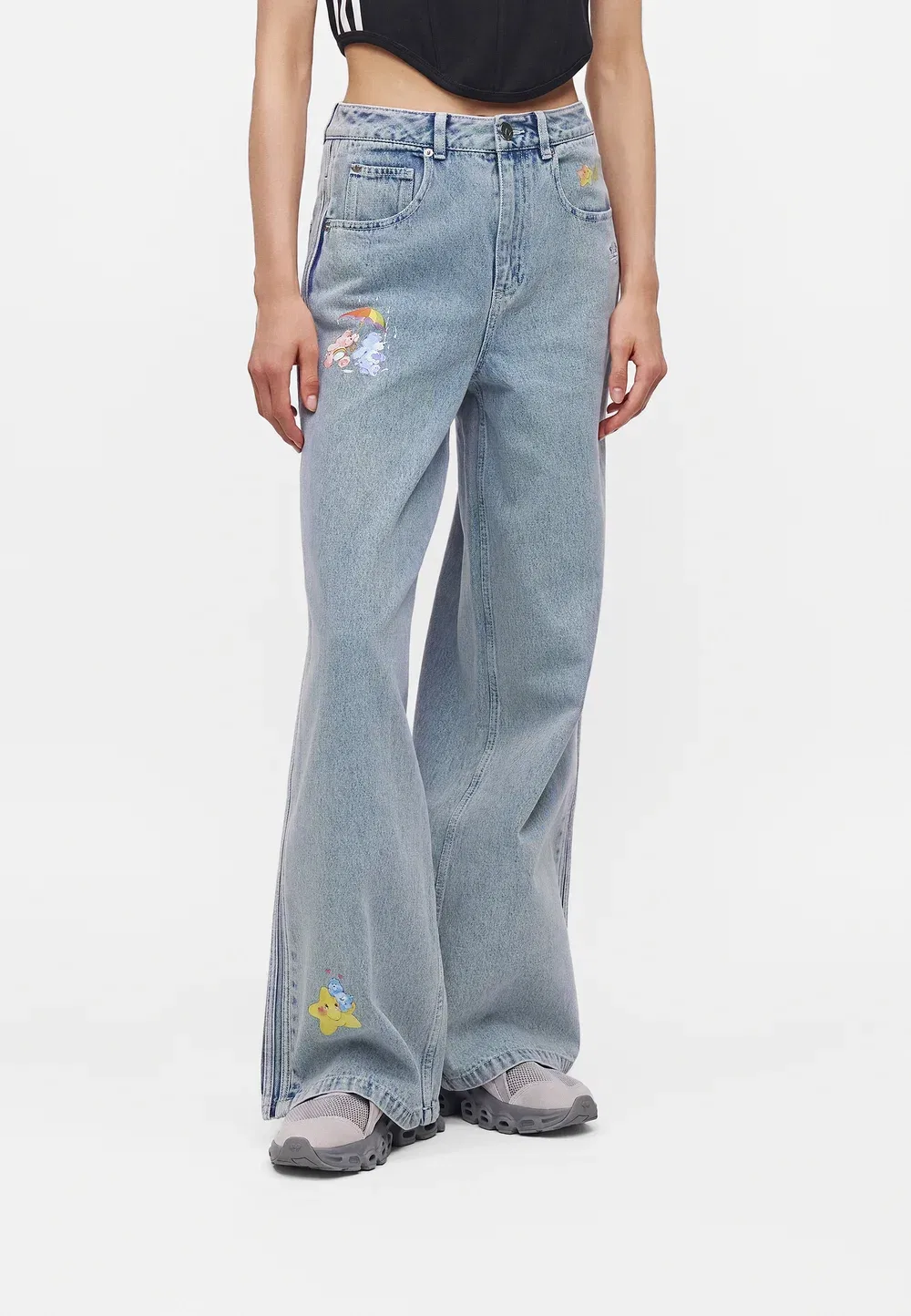 Свободные джинсы Adidas Originals, Clear Sky
