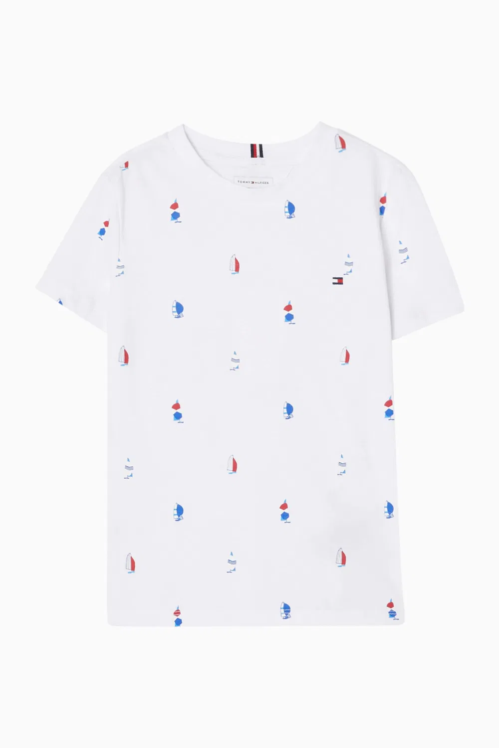 Футболка с принтом парусника Tommy Hilfiger, белый