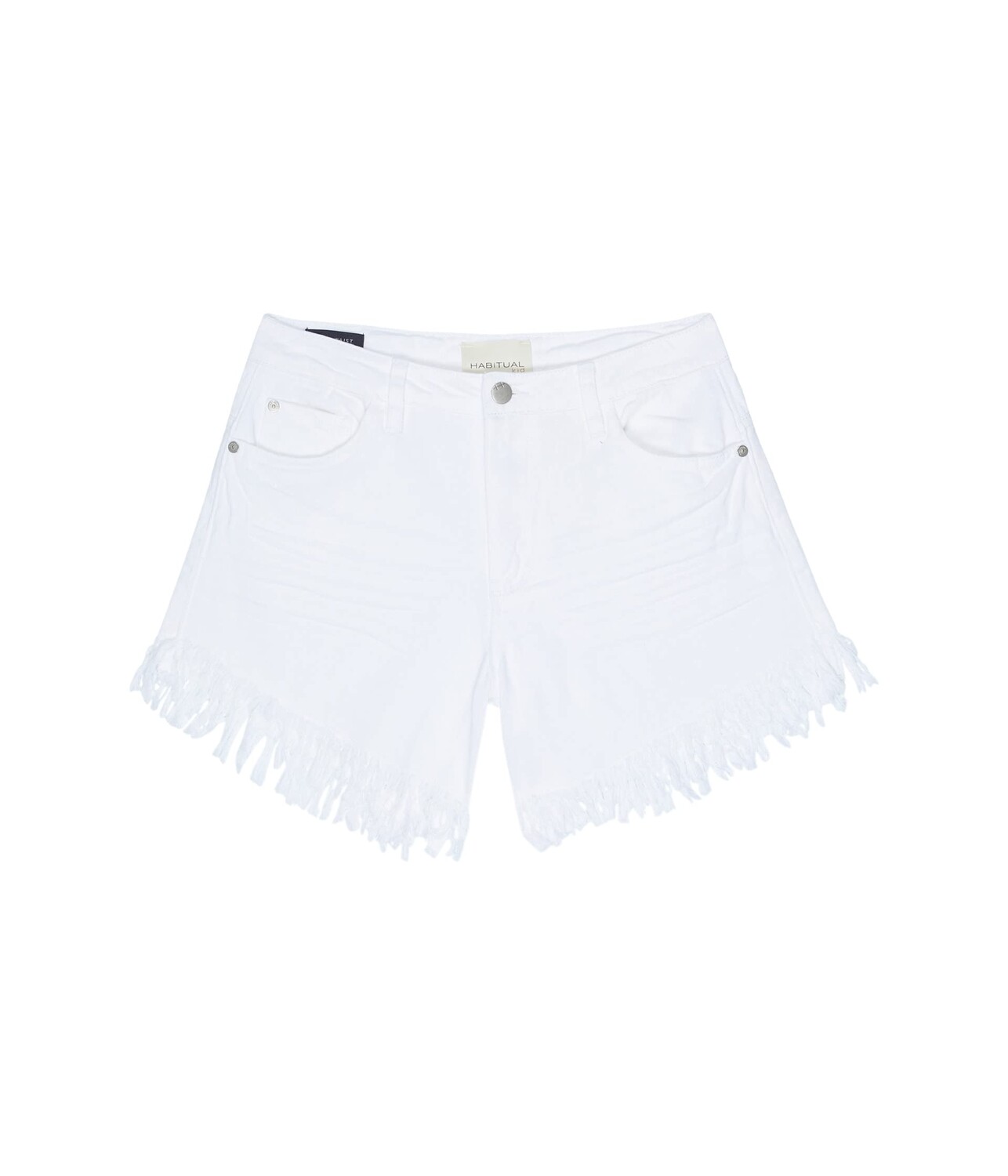 

Шорты HABITUAL girl, Mid-Rise Fringe Shorts