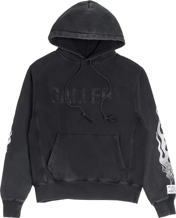 

Худи GD Flames от Gallery Dept., черный