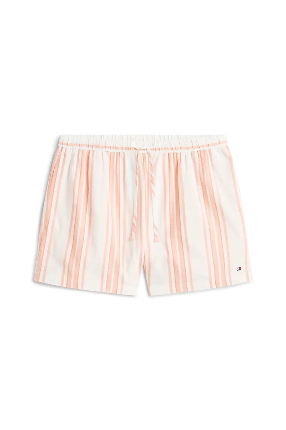 Комплект из рубашки и шорт из льна с полоской Tennis Court Stripe Tommy Hilfiger, Peach — фото 4