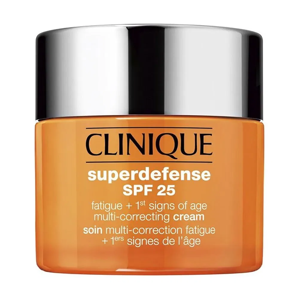 Крем Clinique Superdefense SPF 25 ulti-Correcting, оранжевый