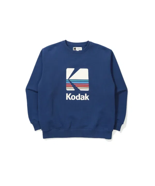Свитшот с логотипом, детский, Kodak Kids, синий