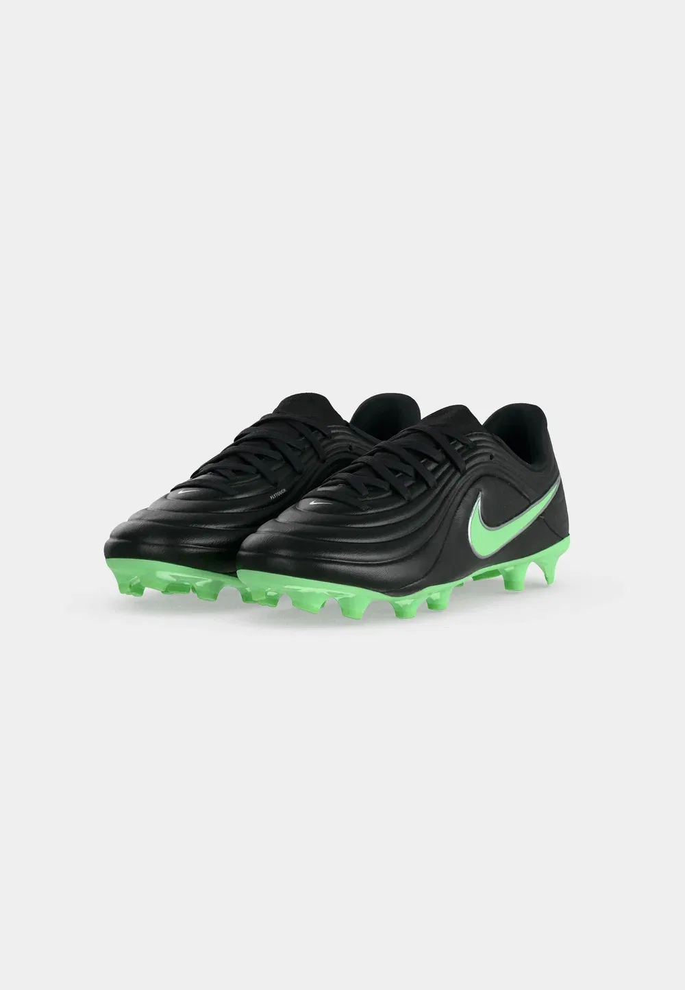 Футбольные бутсы Jr Tiempo Maestro Academy FG/MG унисекс для искусственных газонов Nike Performance, Black/Illusion Green — фото 3