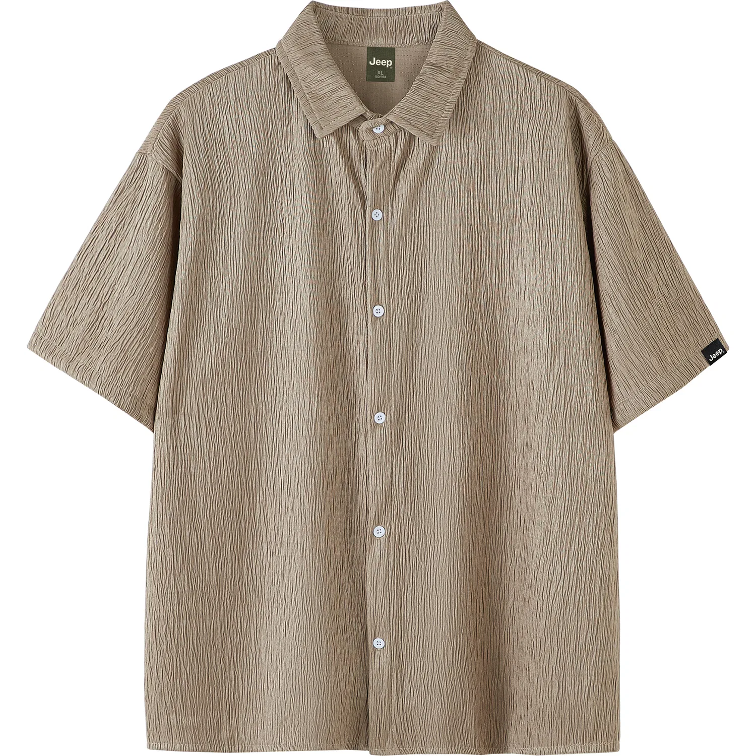 Детская рубашка из коллекции Jeep Leisure Collection, Jeep, Khaki